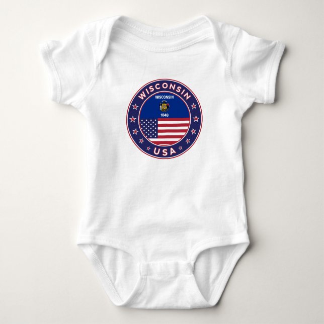 Wisconsin T Shirt (Framsida)