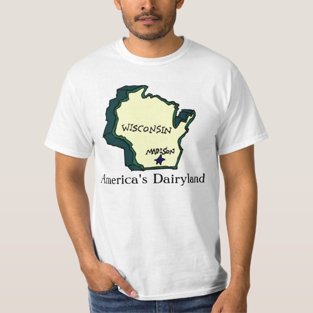 Wisconsin T Shirt (Framsida)