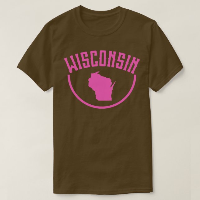 Wisconsin T Shirt (Design framsida)