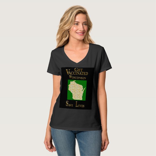 WISCONSIN T SHIRT (Hel framsida)
