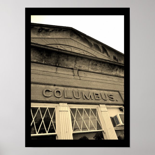 Wisconsin Tåg Station Poster (Framsidan)