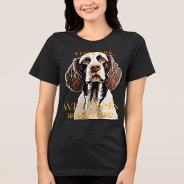 Wisconsin Territory Hund Vatten Spanien T Shirt