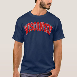 Wisconsin Throwback Design Classic T Shirt