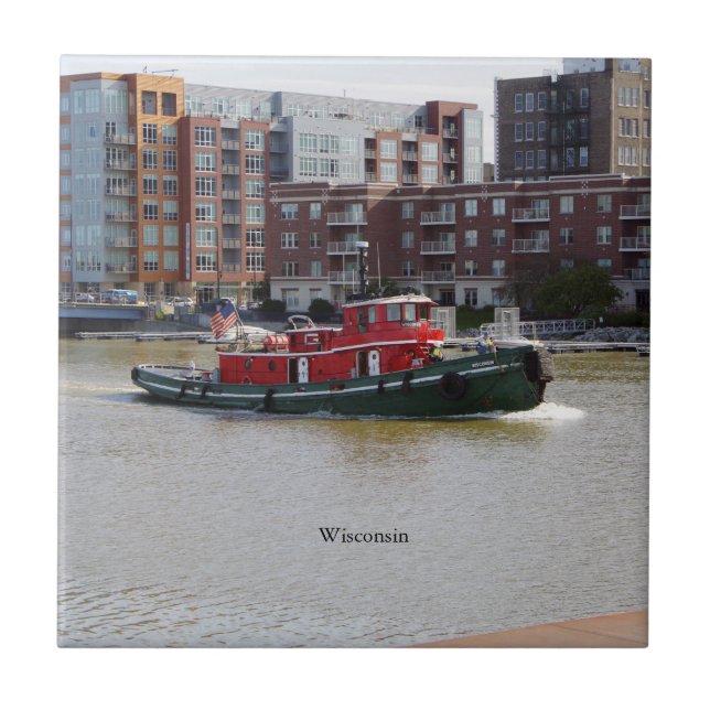 Wisconsin tile kakelplatta (Framsidan)