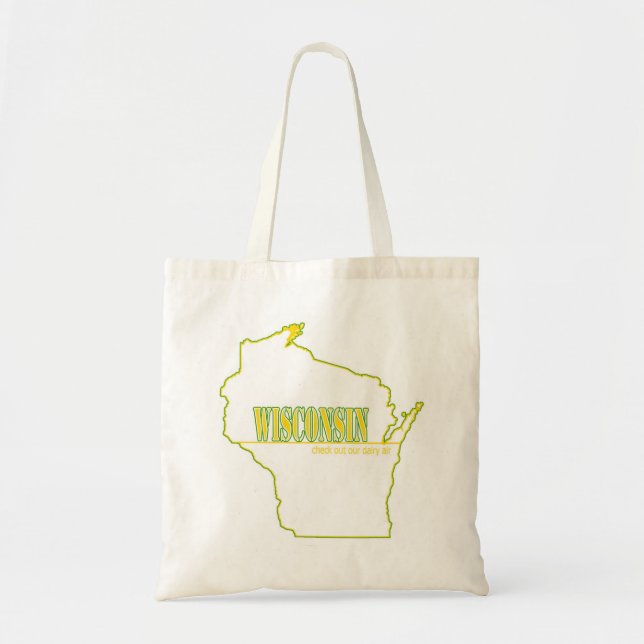 Wisconsin Tote Tygkasse (Framsidan)