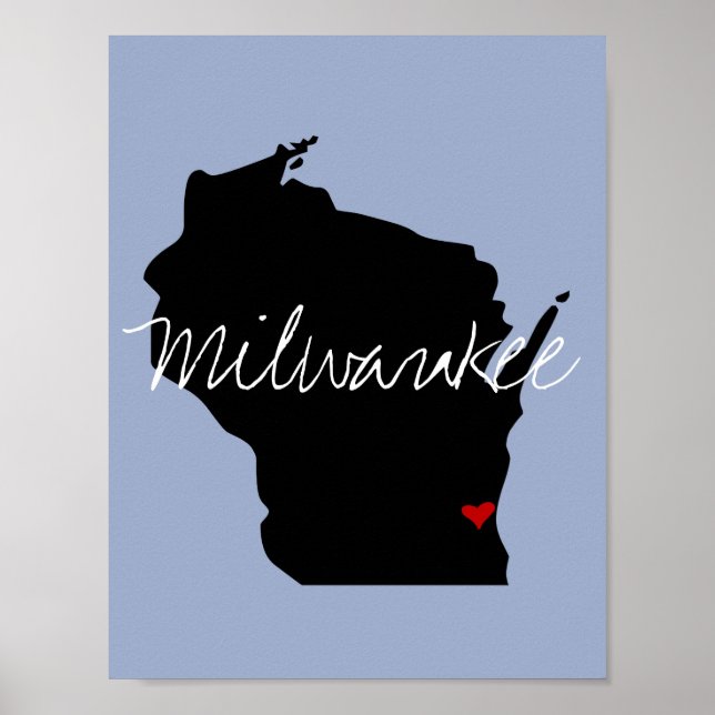 Wisconsin Town Poster (Framsidan)