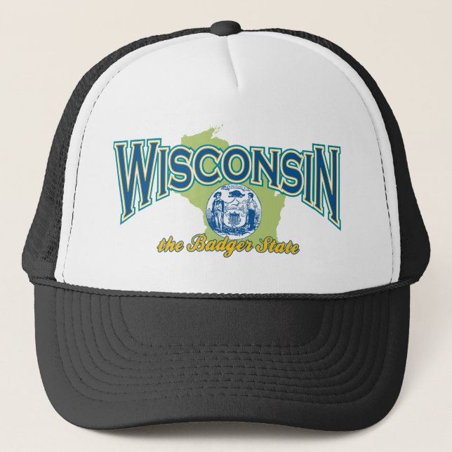 Wisconsin Truckerkeps (Framsida)