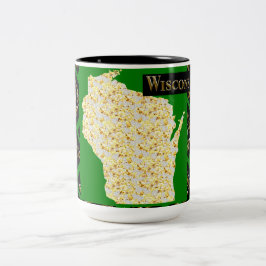WISCONSIN Två-Tonad MUGG