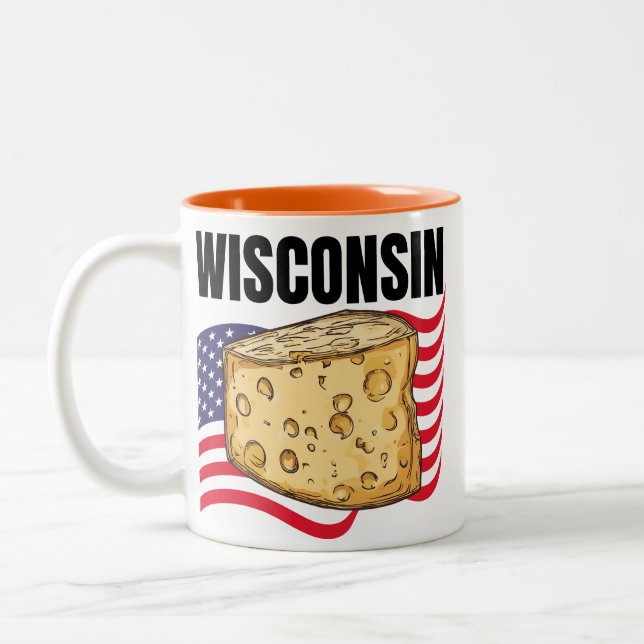 Wisconsin Tvåtons Mugg (Vänster)