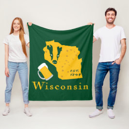 Wisconsin ullfilt fleecefilt