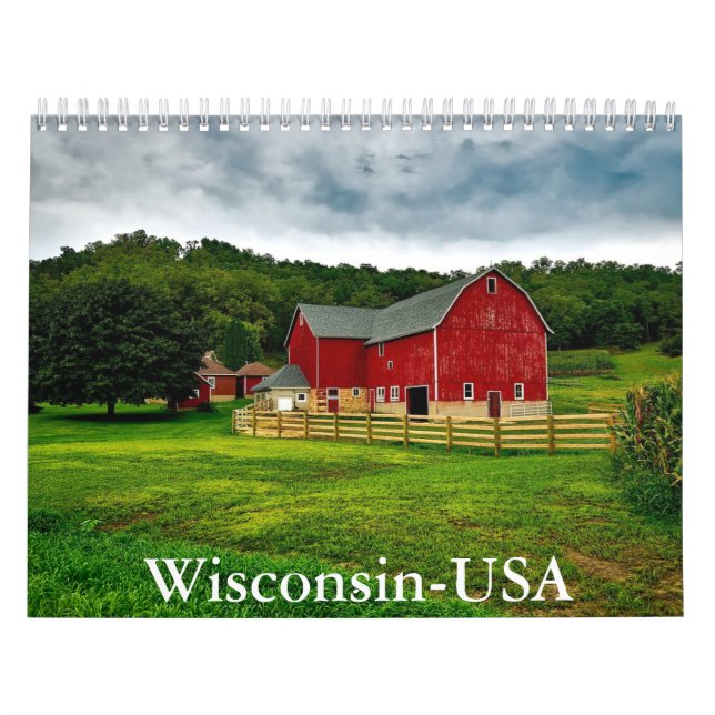 Wisconsin-USA Calendar Kalender (Omslag)