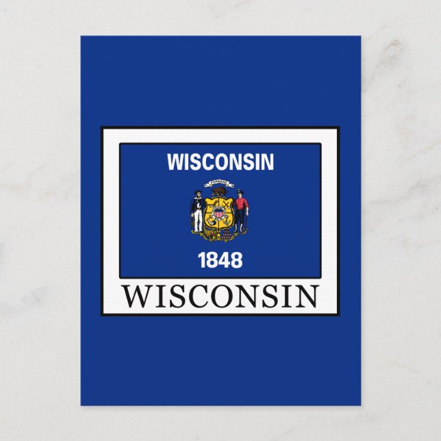 Wisconsin Vykort (Framsida)