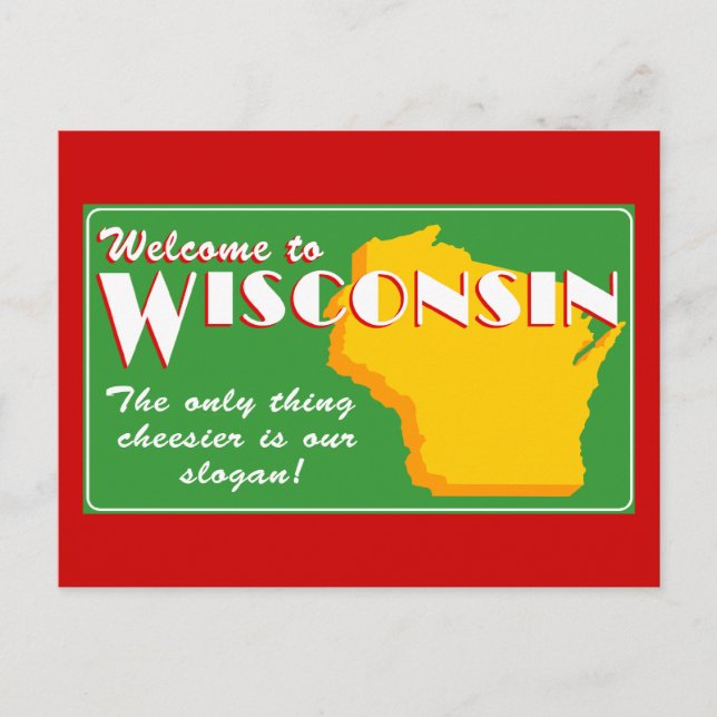 Wisconsin Vykort (Framsida)