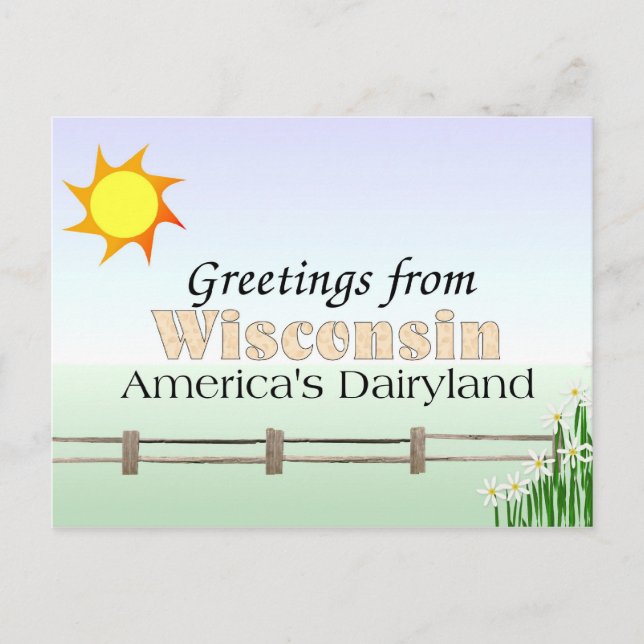 Wisconsin Vykort (Framsida)