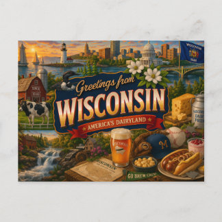 Wisconsin vykort
