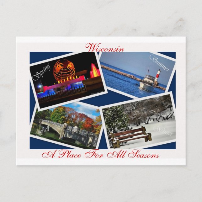 Wisconsin Vykort (Framsida)