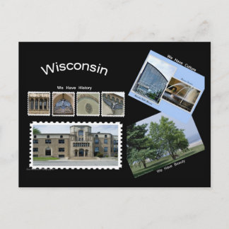 Wisconsin-vykort Vykort