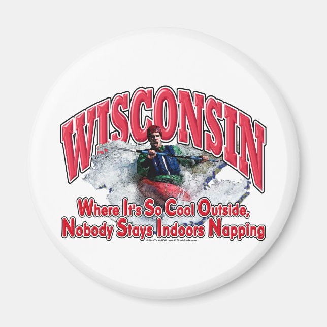 Wisconsin Whitewater Magnet (Framsidan)
