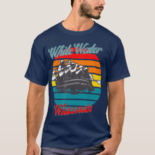 Wisconsin Whitewater White Vatten Raiting T Shirt