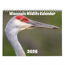 Wisconsin Wildlife-kalender 2026 Kalender