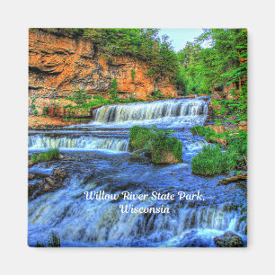 Wisconsin, Willow River State Park Magnet