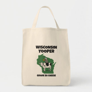 Wisconsin Yooper Grade Eh Ostroluktig Ko Tygkasse