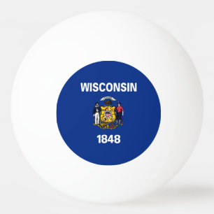 Wisconsins statsflagga pingisboll