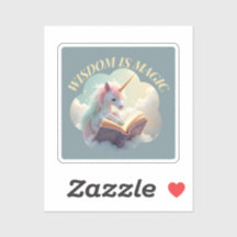 Wisdom är magi - Cute Unicorn