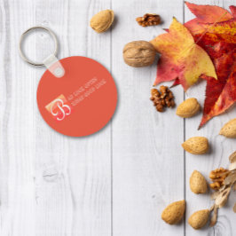 Wisdom citerar inspirerande lycka till nyckelring