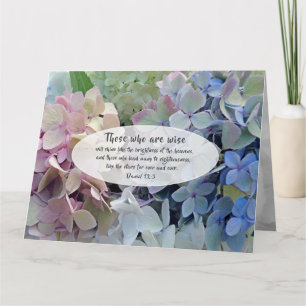 Wisdom Hydrangeas Pastor-uppskattning Kort