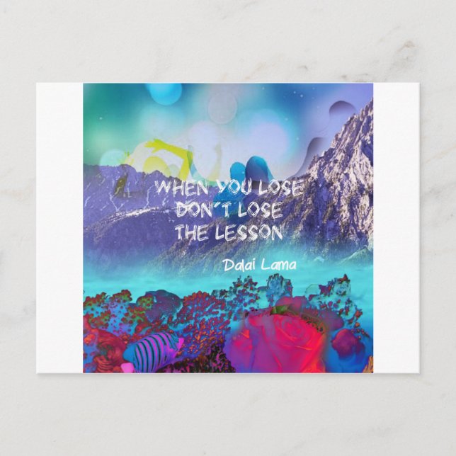 Wisdom kan göra allt vykort (Framsida)