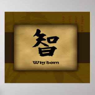 Wisdom Kinesiska Poster