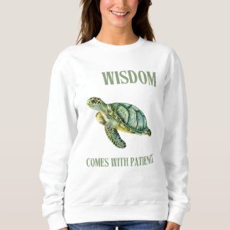 Wisdom kommer med Patientsköldpaddsskjorta T Shirt
