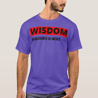 Wisdom mäts med citattecken och merc t shirt