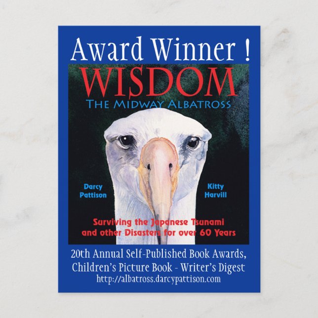 WISDOM Midway Albatross, Promo Cards Vykort (Framsida)