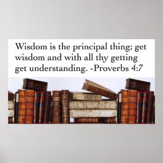 Wisdom-offert Poster