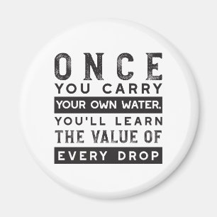 Wisdom-offertdesign - värde för varje fall magnet