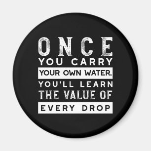 Wisdom-offertdesign - värde för varje fall magnet