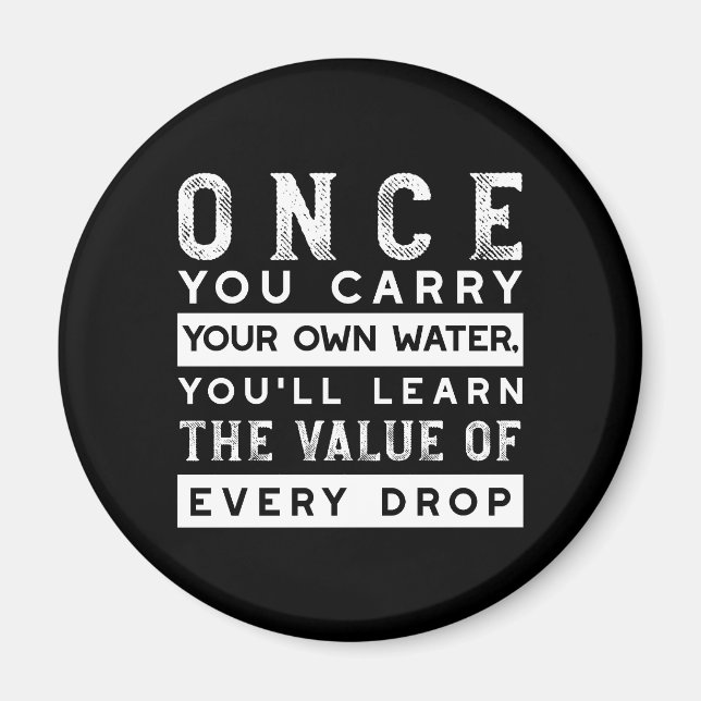 Wisdom-offertdesign - värde för varje fall magnet (Framsidan)