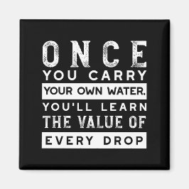 Wisdom-offertdesign - värde för varje fall magnet