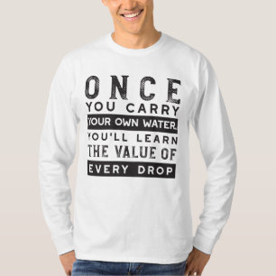 Wisdom-offertdesign - värde för varje fall t shirt