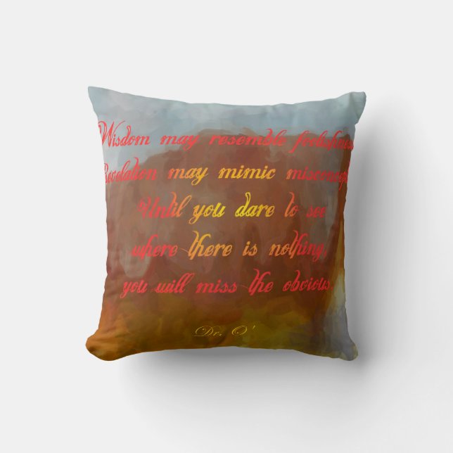Wisdom Pillow Kudde (Framsida)