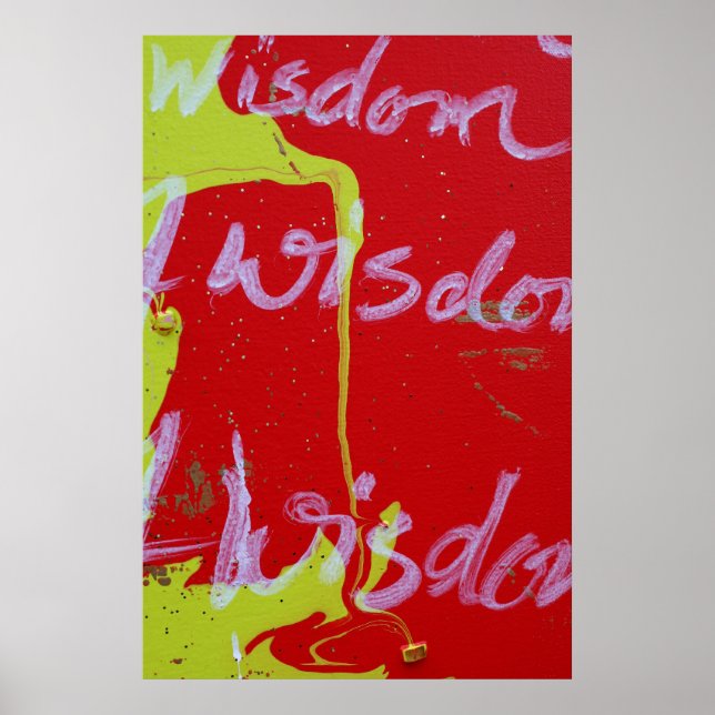 "Wisdom" Poster (Framsidan)