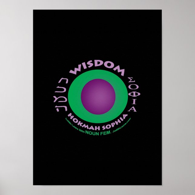 Wisdom Poster (Framsidan)