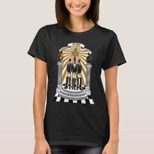 Wisdom Strength Beauty Brothers Masonic Pappor T Shirt
