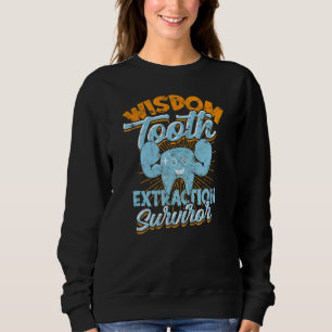 Wisdom Tooth Extraaction Survivor Tandvård Wisdom T Shirt