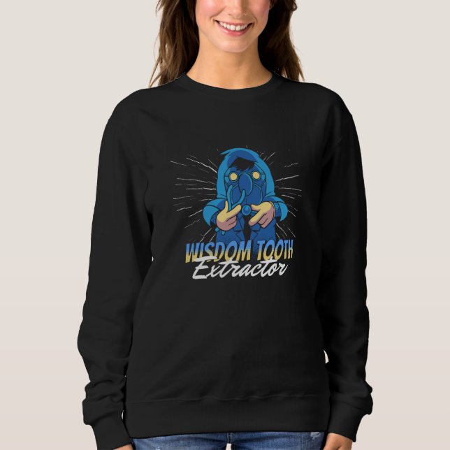 Wisdom Tooth Extractor Dentist Dentistry Dental Sq T Shirt (Framsida)