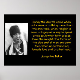 wisdom words: Josephine Bakers Poster