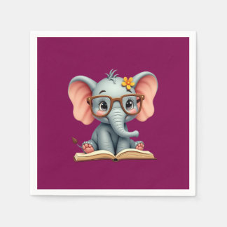 Wise Baby Elephant Pappersservett