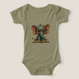Wise Baby Elephant T Shirt